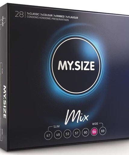 My Size – Mix Condoms 64 Mm 28 Units