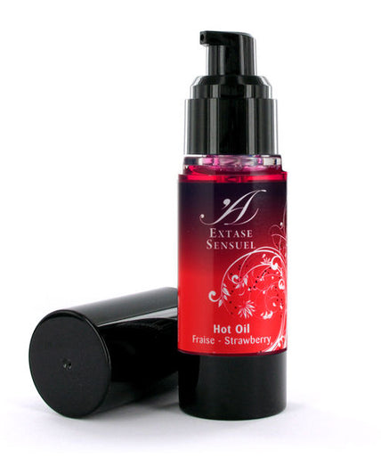 Extase Sensual – Strawberry Heat Stimulating Oil 30 Ml