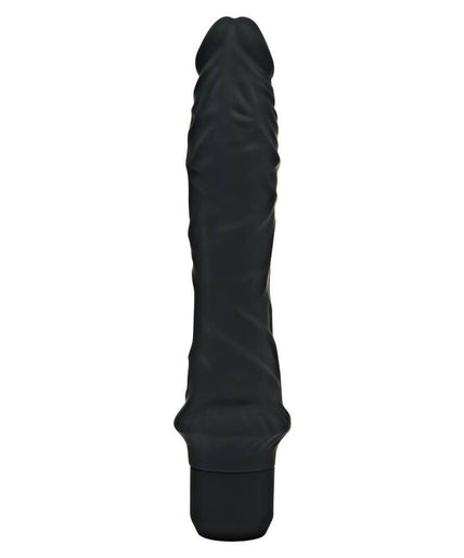 Get Real – Klassischer Großer Vibrator Schwarz 
