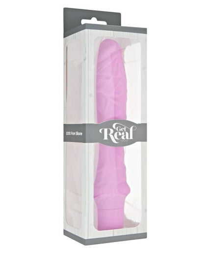 Get Real – Klassischer Großer Vibrator Pink 