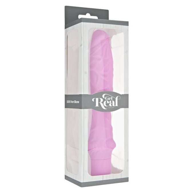 Get Real – Klassischer Großer Vibrator Pink 