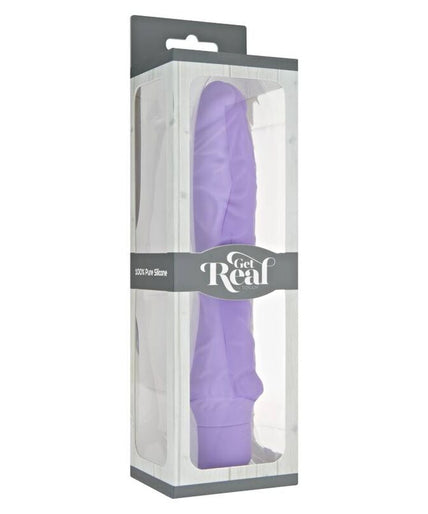 Get Real – Klassischer Großer Vibrator Lila 