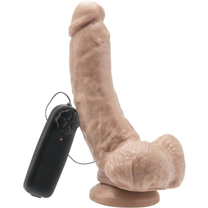 Get Real – Dildo 20,5 cm met ballen vibrator huid
