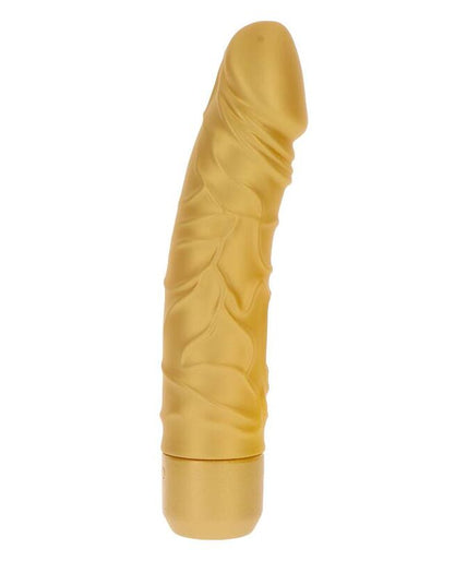 Get Real – Gold Dicker Original Vibrator Gold