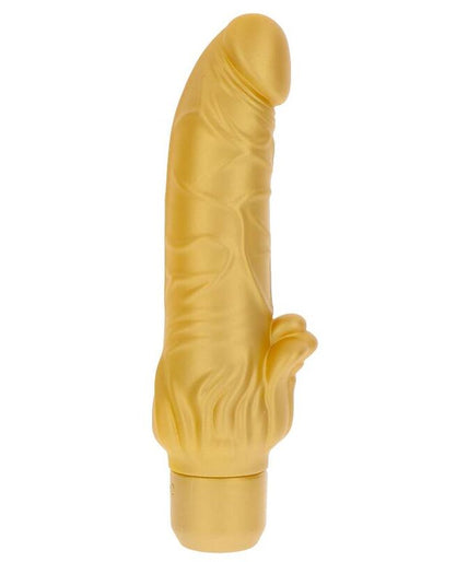 Get Real – Gold Dicker Stim Vibrator Gold