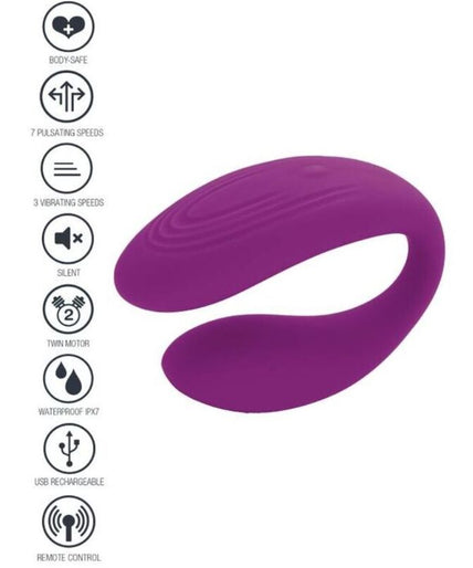 Xocoon – Bound Love Couples Vibrator Purple