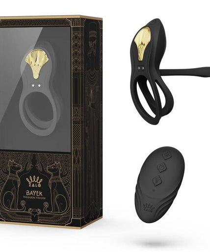 Zalo – Bayek Vibrating Couples Ring Black
