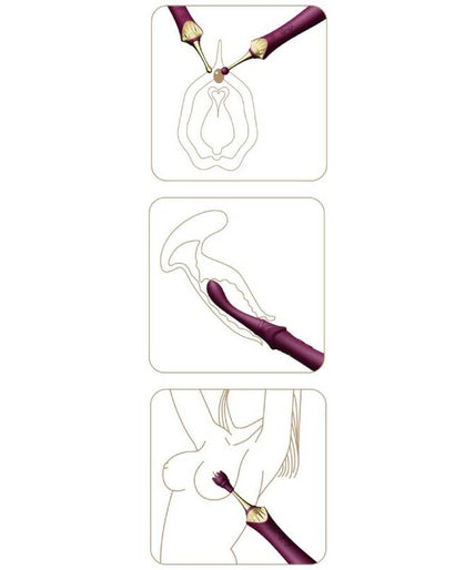Zalo – Bess 2 Clitoral Massager Purple