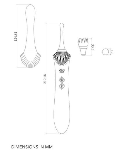 Zalo – Bess 2 Clitoral Massager Purple