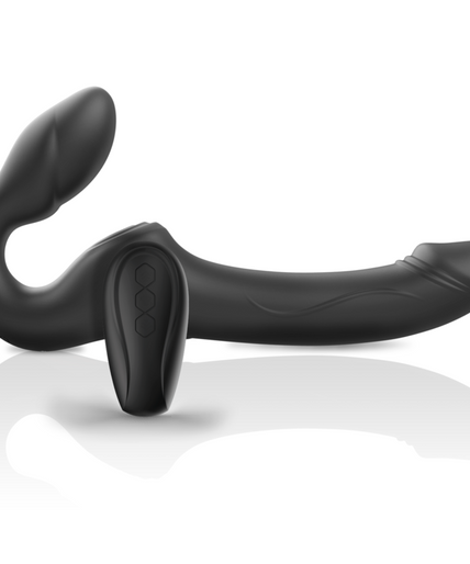 Ibiza – Strapless vibrator met afstandsbediening en drukknop