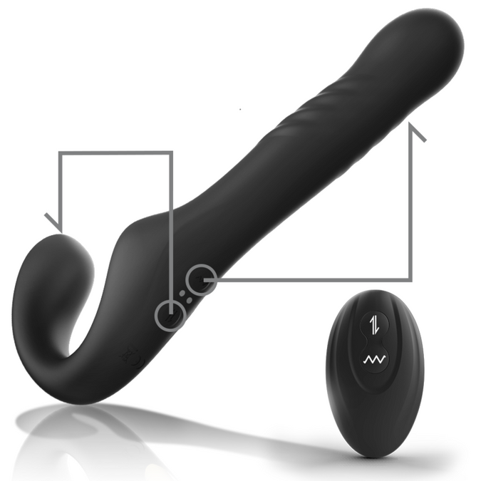 Ibiza – Draadloze Strapless Vibrator met Op- en Neergaande Beweging