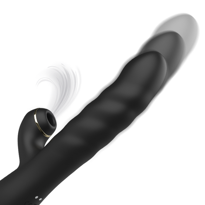 Ibiza – Op en neer + Vibrator + Clitorissuctie