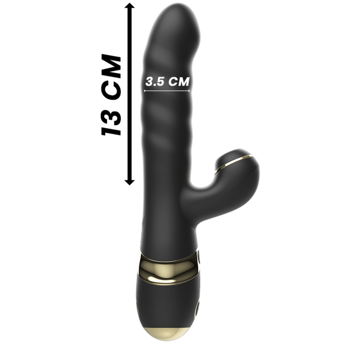 Ibiza – Op en neer + Vibrator + Clitorissuctie