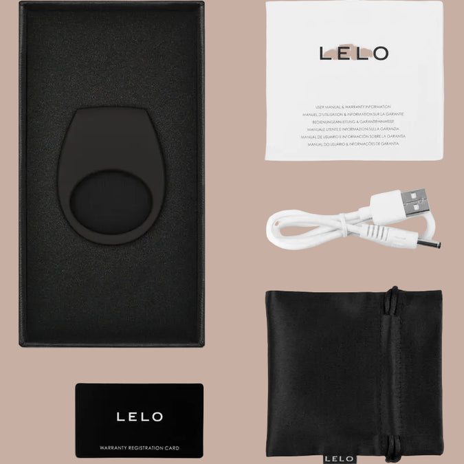 LELO – TOR 3 Vibrationsring für Paare – Schwarz