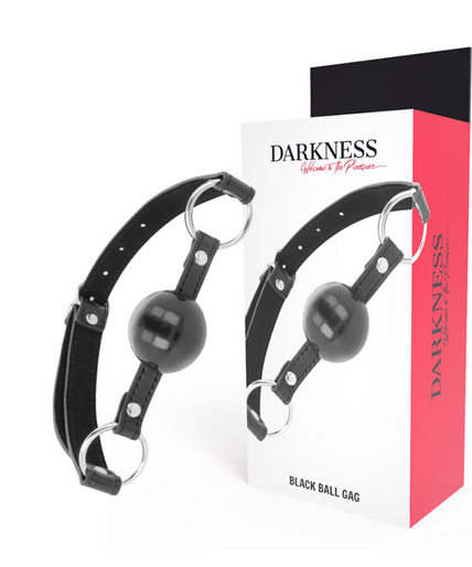 Darkness – Schwarzer Ballknebel