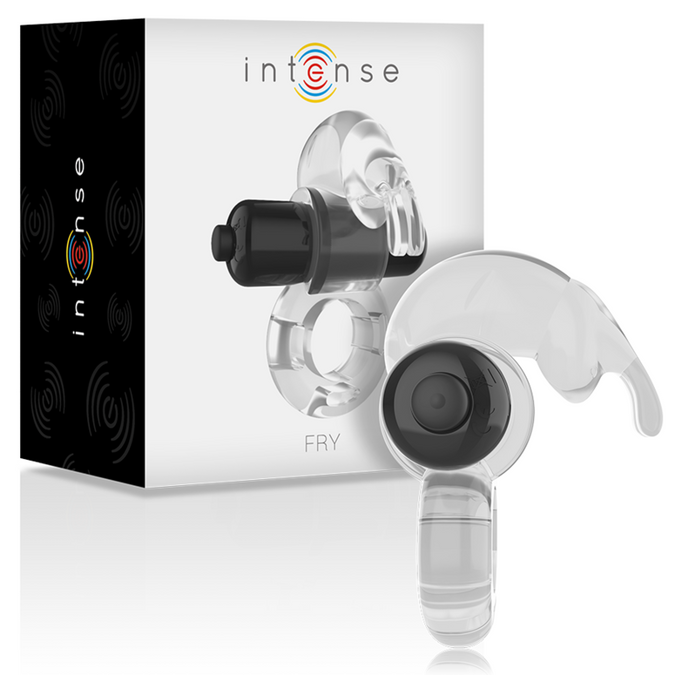Intense – Durchsichtiger vibrierender Ring zum Braten