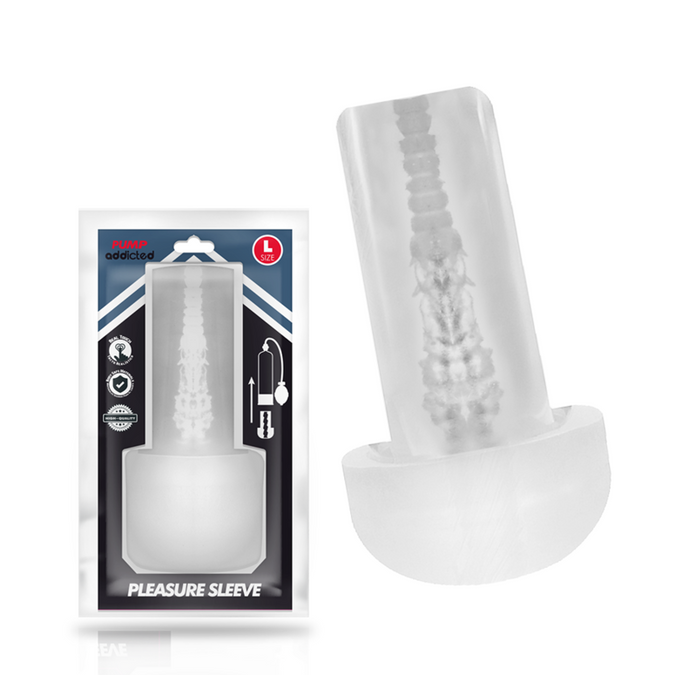 Pump Addicted – Pleasure Sleeve Masturbator Größe L