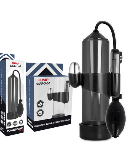 Pump Addicted – Rx3 Schwarzer Vibrator