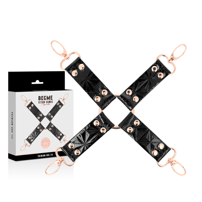 Begme – Black Edition Vegan Leather Hog Tie