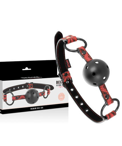 Begme – Red Edition Veganleder Kinnriemen 