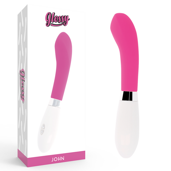 Glossy – John Vibrator Pink