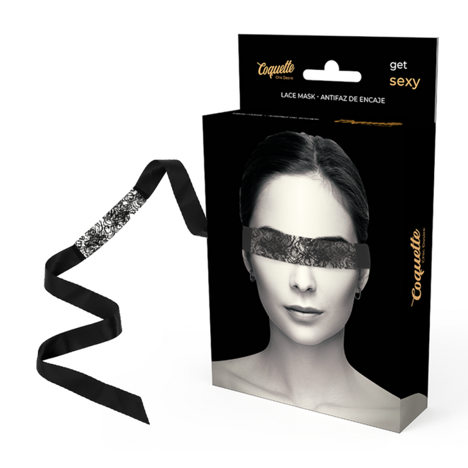 Coquette Chic Desire – kanten masker zwart