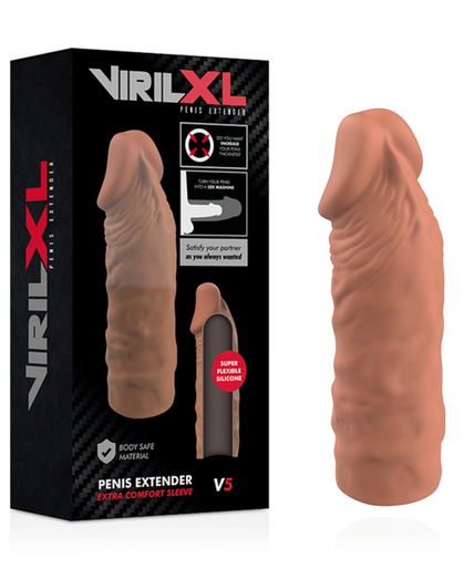 Virilxl – Flüssigsilikon V5 Braune Penisverlängerung