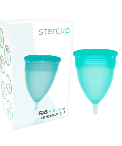 Stercup – Fda Silicone Menstrual Cup Aquamarine – Size S