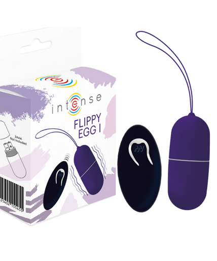 Intense – Flippy I Vibrator-Ei mit Fernbedienung Lila