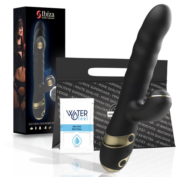 Ibiza – Op en neer + Vibrator + Clitorissuctie