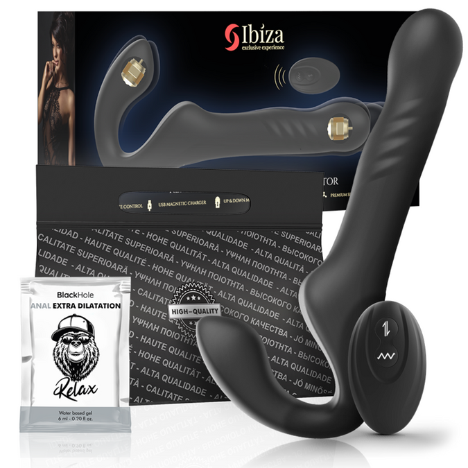 Ibiza – Draadloze Strapless Vibrator met Op- en Neergaande Beweging