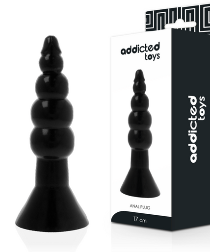 Addicted Toys – Analplug 17 cm Schwarz