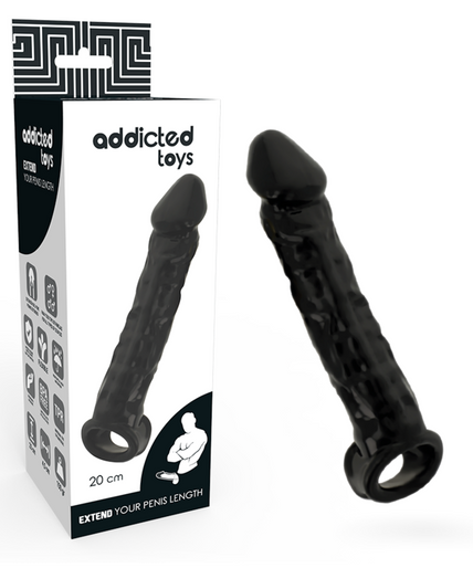 Addicted Toys – Dong-Verlängerung Schwarz