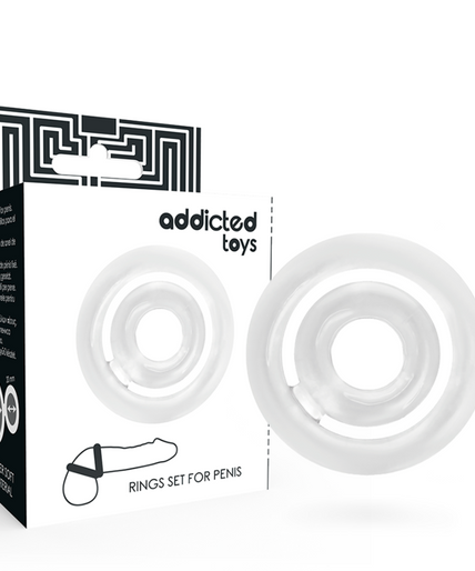 Addicted Toys – Potenz- C-Ring Penis Clear