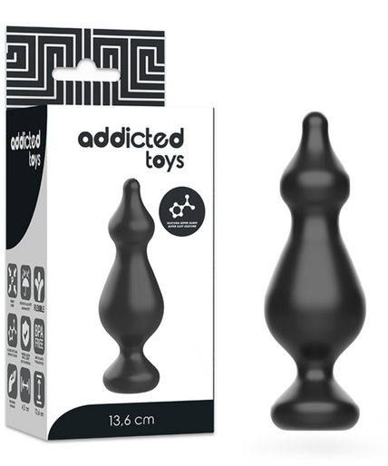 Addicted Toys – Anal Sexual Plug 13.6 Cm Black