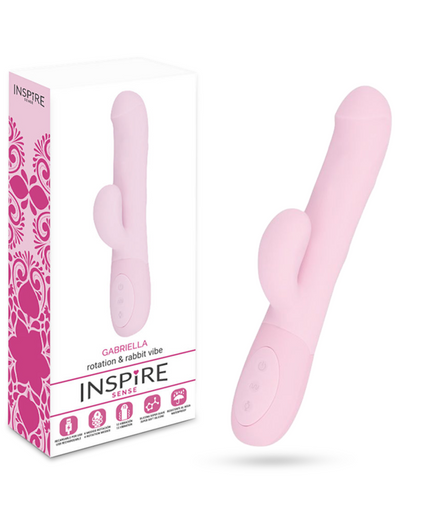 Pleasurements – Inspire Sense – Gabriella Rabbit Vibrator Pink