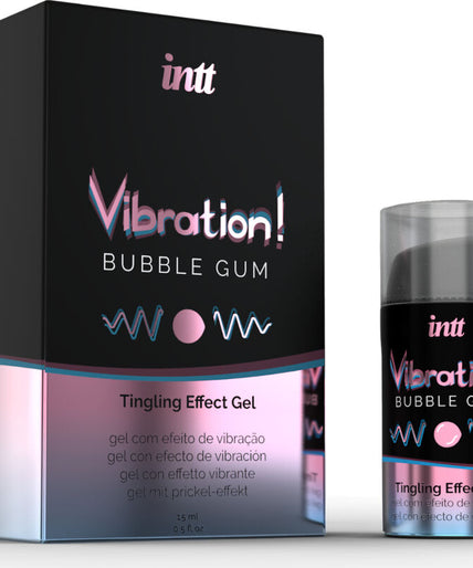 Intt – Kraftvolles intimes Stimulans, flüssiges vibrierendes Kaugummi 15ML
