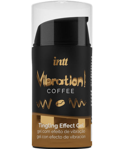 Intt – Kraftvolles, intim stimulierendes Vibrationsgel mit Kaffee, 15 ml