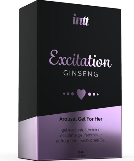 Intt Schmiermittel – Anregendes und aufregendes Gel, Intimer Wärmeaktivator für sexuelles Verlangen