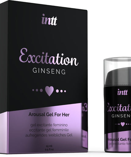 Intt Schmiermittel – Anregendes und aufregendes Gel, Intimer Wärmeaktivator für sexuelles Verlangen