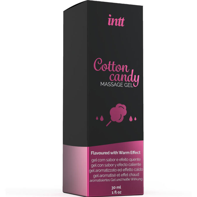 Intt Massage & Orale Seks – Massagegel met Suikerspin smaak en verwarmend effect