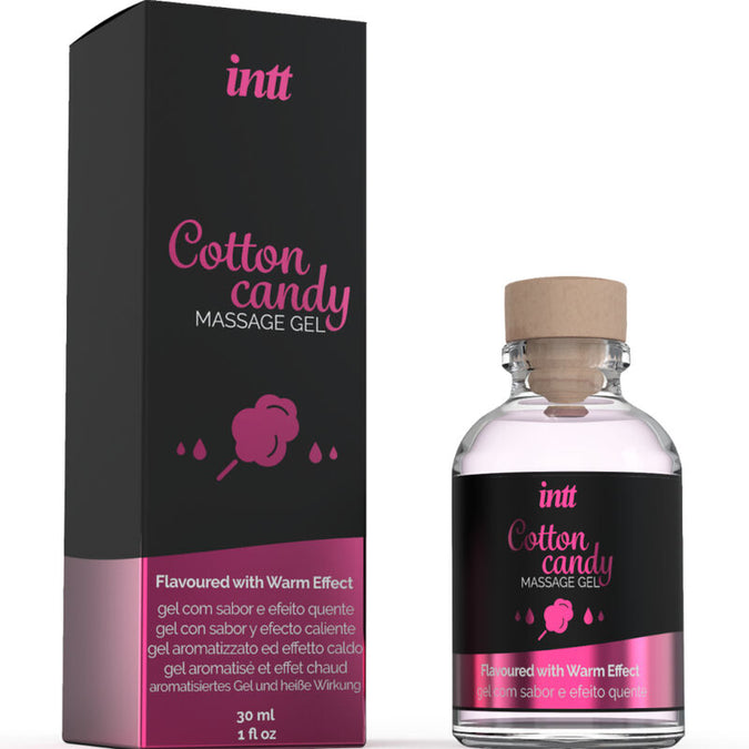 Intt Massage & Orale Seks – Massagegel met Suikerspin smaak en verwarmend effect