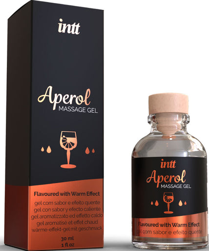 Intt Massage & Oral Sex – Aperol Massage Gel Intense Heat Effect