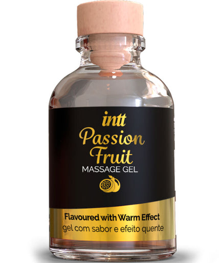 Intt Massage & Oral Sex – Passion Fruit Flavored Massage Gel with Heat Effect