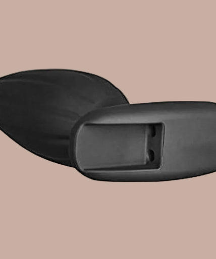 ElectraStim – Silikon Schwarzer Rocker Butt Plug Groß