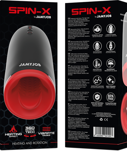 Jamyjob – Spin – X Heiz- und Rotationsmasturbator