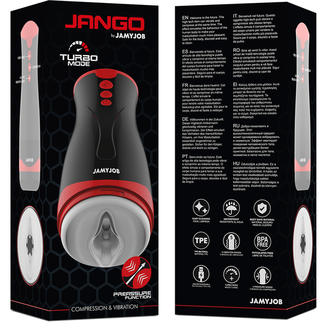 Jamyjob – Jango Kompressions- und Vibrationsmasturbator
