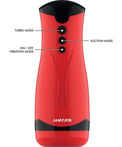 Jamyjob – Dameron Saug- und Vibrationsmasturbator