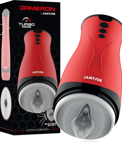 Jamyjob – Dameron Saug- und Vibrationsmasturbator