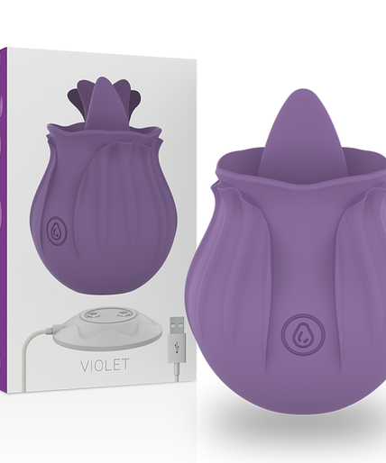 Intense – Violetter Clitoris-Stimulator 10 Vibrationen Flieder